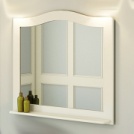 Зеркало "Монако-100" белый глянец