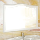  Зеркало "Монако-120" белый глянец
