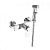 Смеситель термостатический с гигиеническим душем Rossinka (RS50-52)