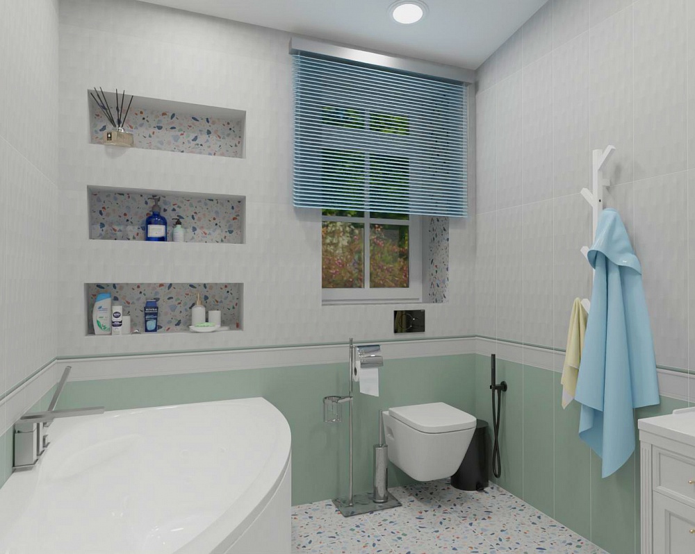 TRENDовая яркая ванная 