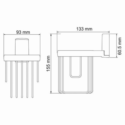 Держатель освежителя Leine K-5045 