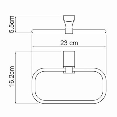 Держатель полотенец Exter K-5260 