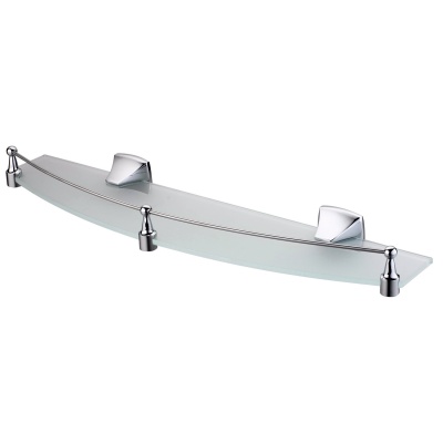 Полка стеклянная с бортиком Wern K-2544 (ранее К-2524) 