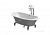 Ванна Roca Newcast серая, anti-slip 170x85 233650000
