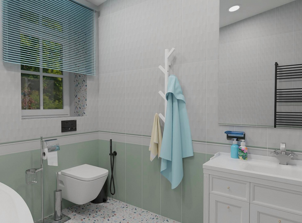 TRENDовая яркая ванная 