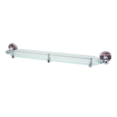 Полка стеклянная с бортиком Regen K-6944 