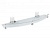 Полка стеклянная с бортиком Leine K-5044WHITE (ранее К-5024WHITE) 