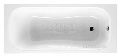 Ванна Roca Princess-N 150x75 с отверстиями для ручек, 2,4мм, anti-slip 2204E0000